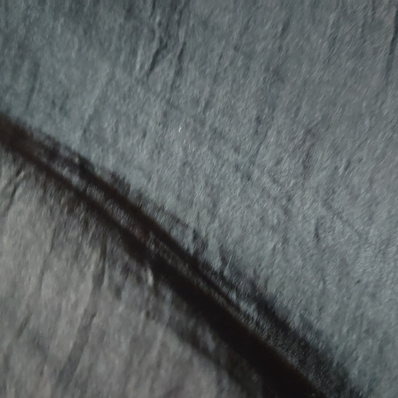 Blue tie front blouse from Mystree, soft open bottom long sleeve,size M - Picture 6 of 9